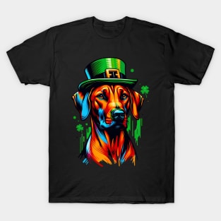 Rhodesian Ridgeback's Saint Patrick's Day Celebration T-Shirt